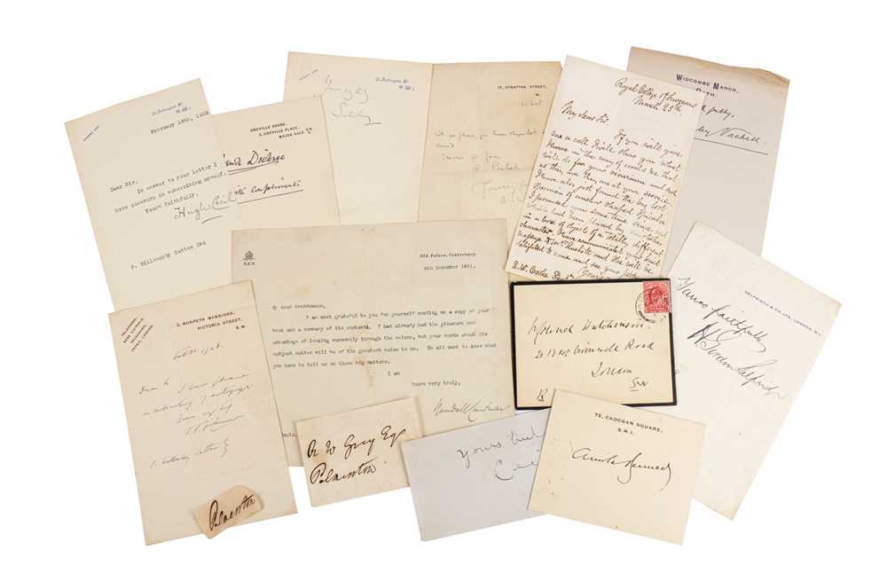 Lot 1432 - Autograph Collection.- Miscellaneous