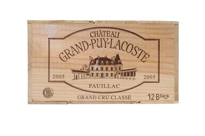 Lot 47 - Chateau Grand-Puy-Lacoste 2005