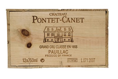 Lot 55 - Chateau Pontet-Canet 2007