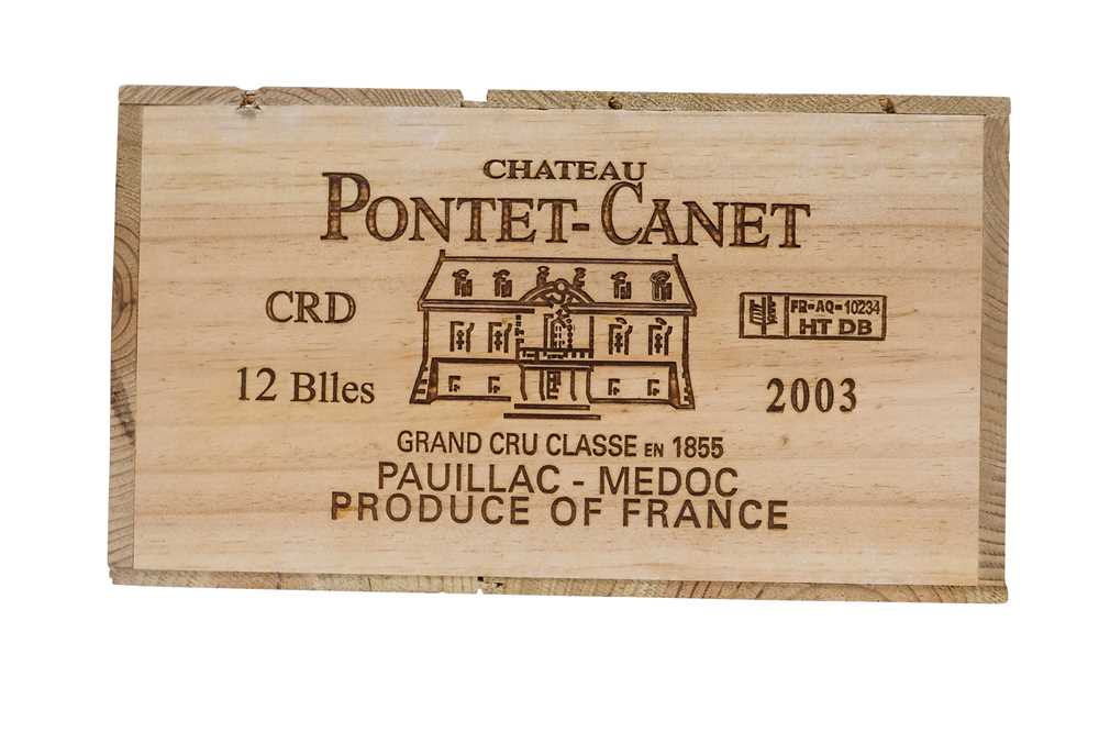 Lot 54 - Chateau Pontet-Canet 2003