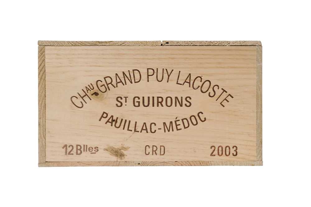 Lot 46 - Chateau Grand-Puy-Lacoste 2003