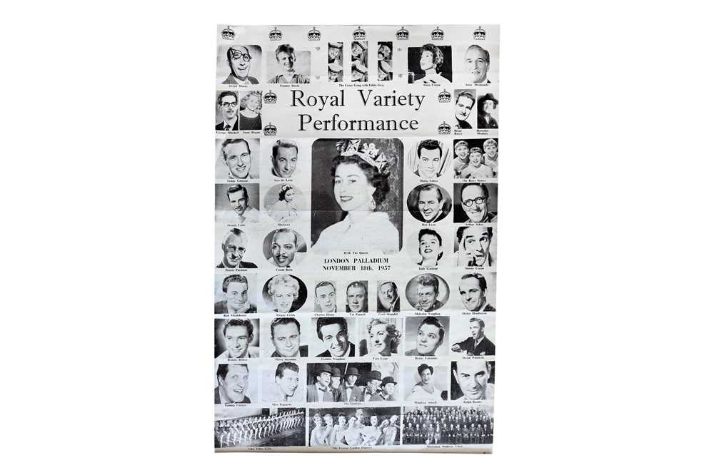 Lot 1457 - Actors & Entertainers.- Royal Variety Performance 1957