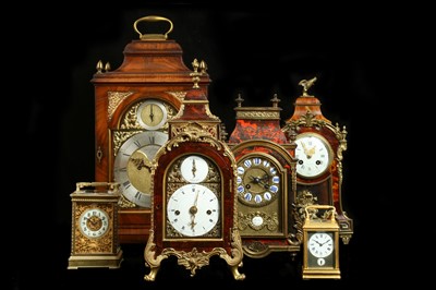 Lot 175 - A FINE GEORGE III MAHOGANY AND ORMOLU MOUNTED PETITE SONNERIE TABLE CLOCK SIGNED MARRIOTT, LONDON