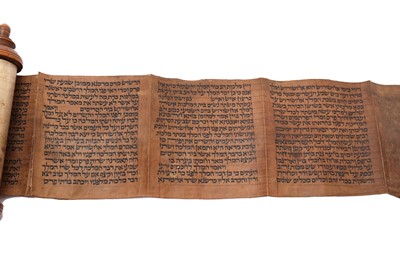 Lot 1113 - Hebrew Scroll. Megillah Esther