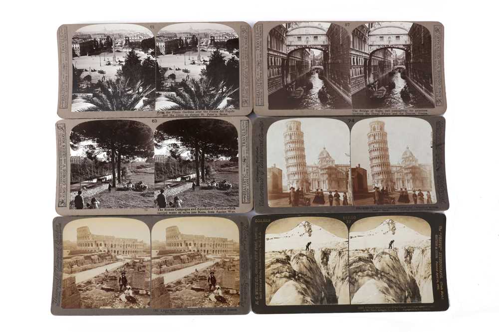 Lot 416 - Stereocards, various interest c.1870s