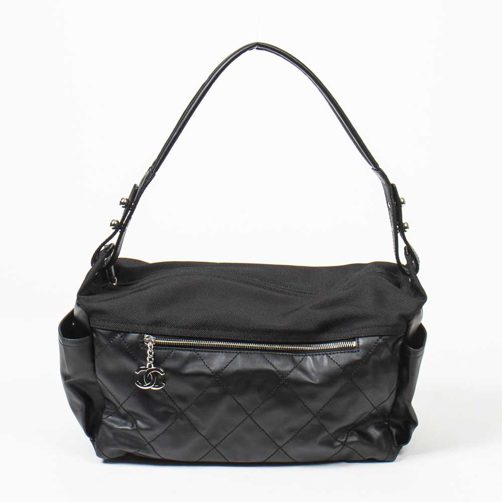 Lot 314 - Chanel Black Paris-Biarritz Shoulder Bag
