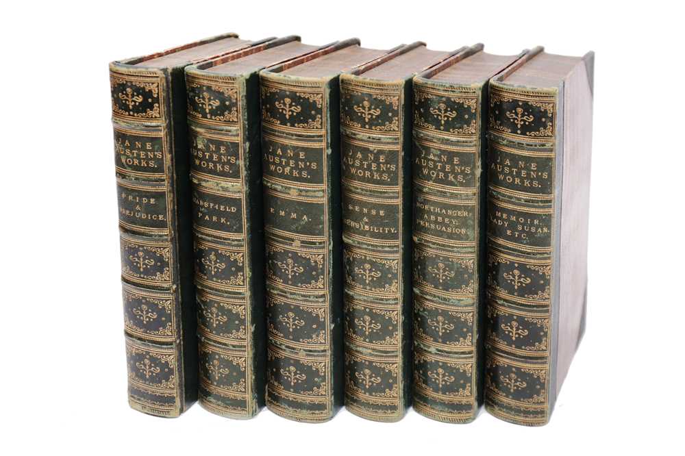 Lot 1022 - Austen. Works 5 vols. 1881
