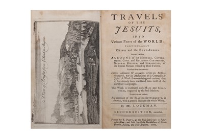 Lot 1147 - Lockman. Travels of a Jesuit. 1762