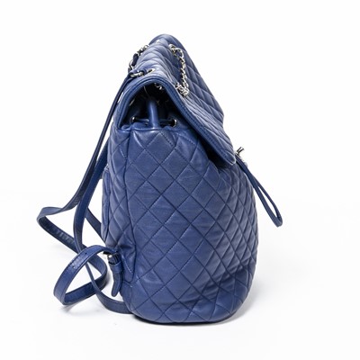 Lot 75 - Chanel Blue Large Urban Spirit Backpack