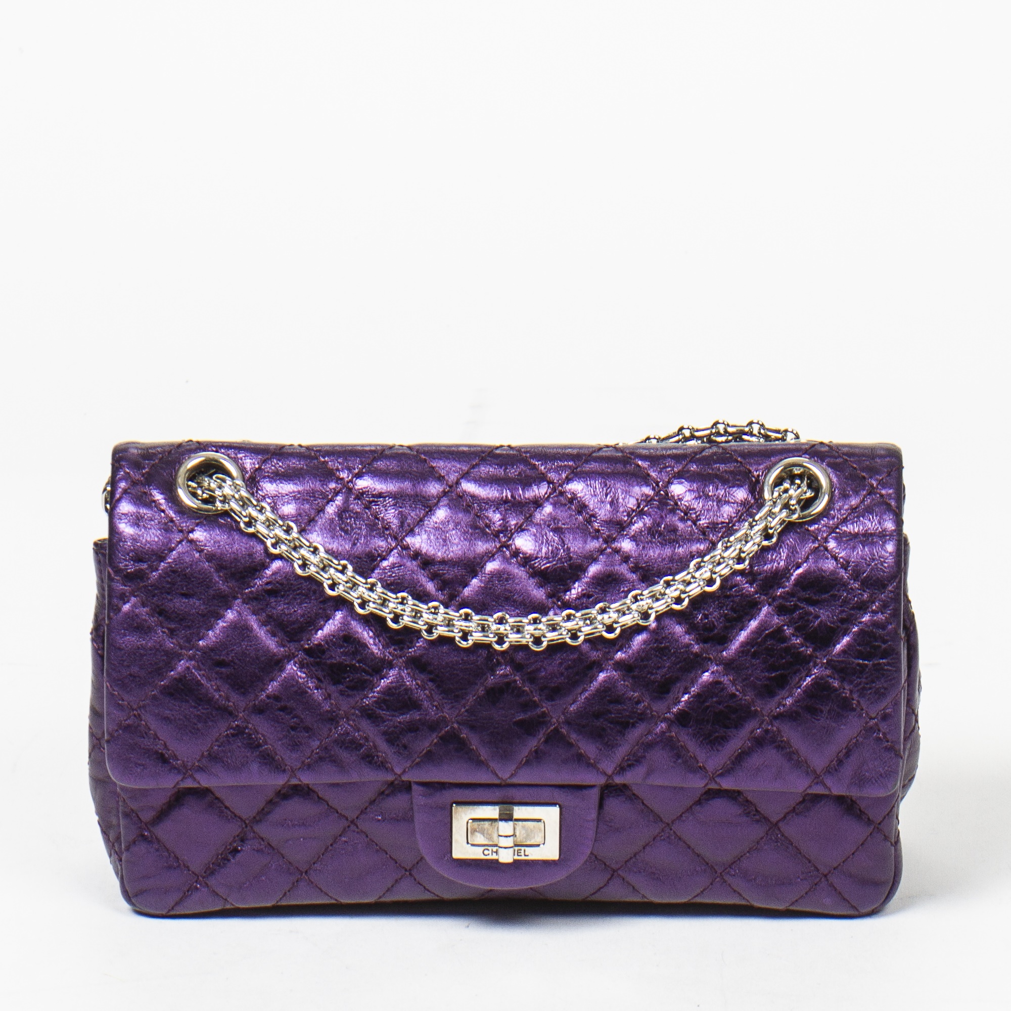 chanel purple mini