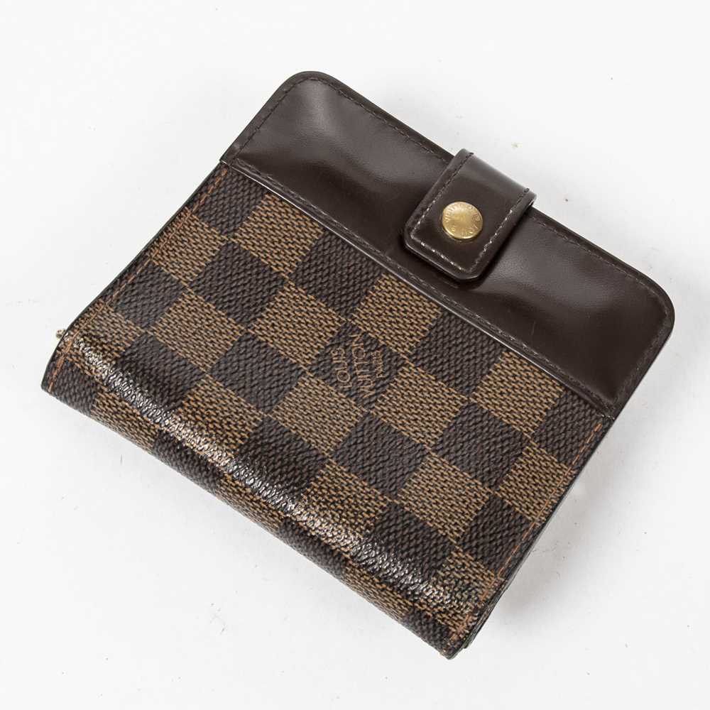 Lot 244 - Louis Vuitton Damier Ebene Compact Zip Wallet