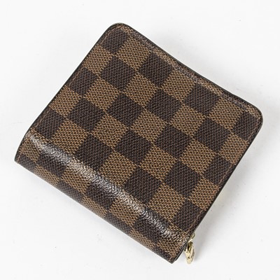 Lot 244 - Louis Vuitton Damier Ebene Compact Zip Wallet