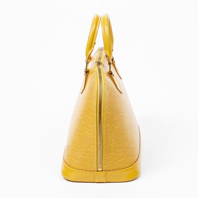 Lot 105 - Louis Vuitton Yellow Epi Alma PM