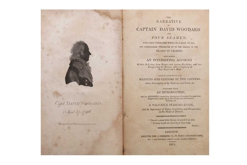 Lot 1188 - Woodard. Narrative of...Island of Celebes, 1804