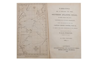 Lot 1186 - Webster. Voyage to the Southern Atlantic Ocean,...1834