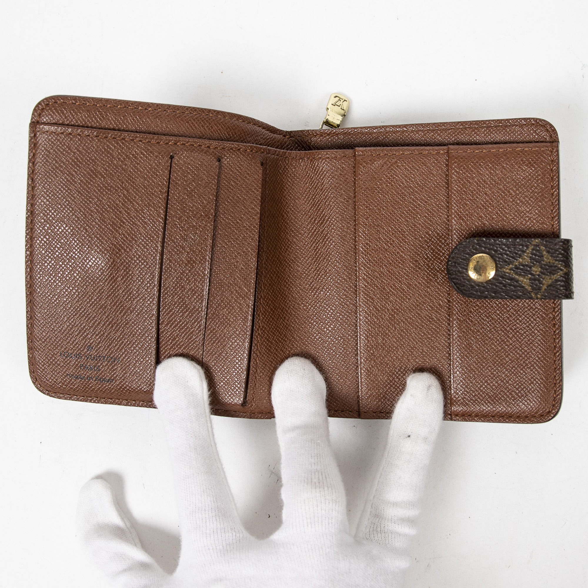 Lot 210 - Louis Vuitton Monogram Compact Zip Wallet