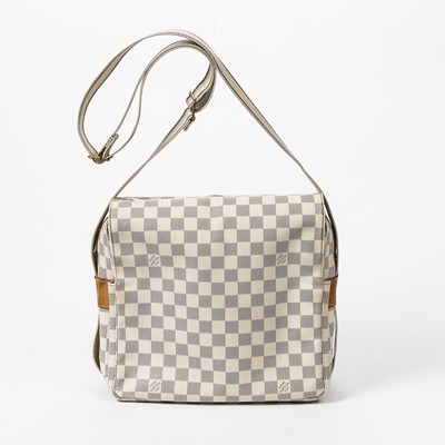 Lot 70 - Louis Vuitton Damier Azur Naviglio Shoulder Bag