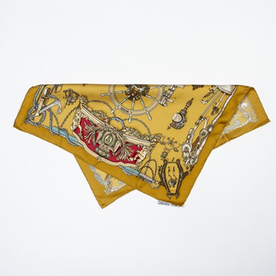 Lot 110 - Hermes 'Musee' Silk Square