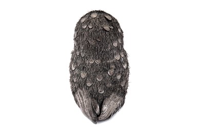 Lot 34 - A late 20th / early 21st century Italian silver model of an owl, Milan circa 2000 by Gianmaria Buccellati