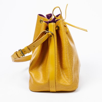 Lot 106 - Louis Vuitton Yellow Epi Noe PM