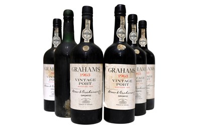 Lot 217 - Grahams Vintage Port 1963