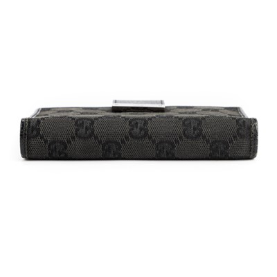 Lot 322 - Gucci Black Monogram Organiser
