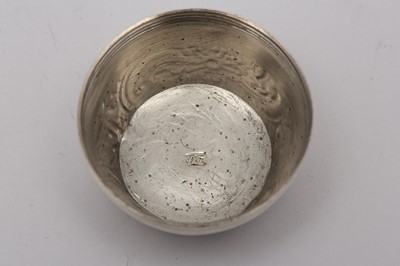 Lot 102 - A George II silver nutmeg grater, London circa 1750 by David Field (Grimwade 3514)
