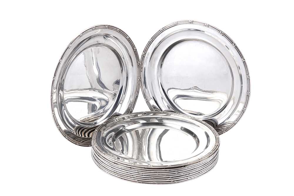 Sterling silver shop dinner plates