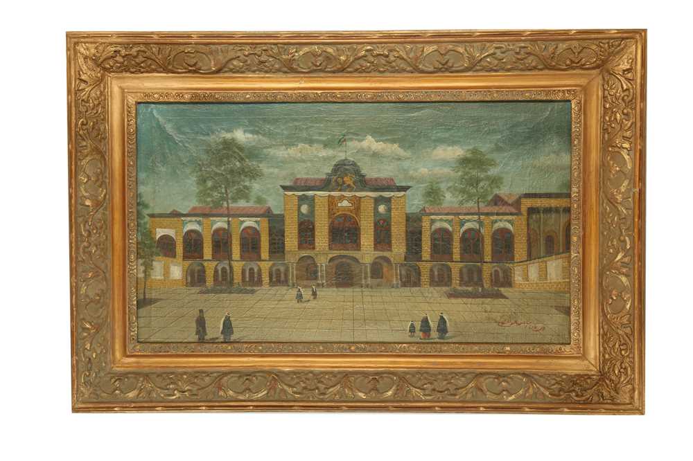 Lot 103 - THE MAIN COURTYARD OF THE MASOUDIEH PALACE (EMARAT-E MASOUDIEH) IN TEHRAN
