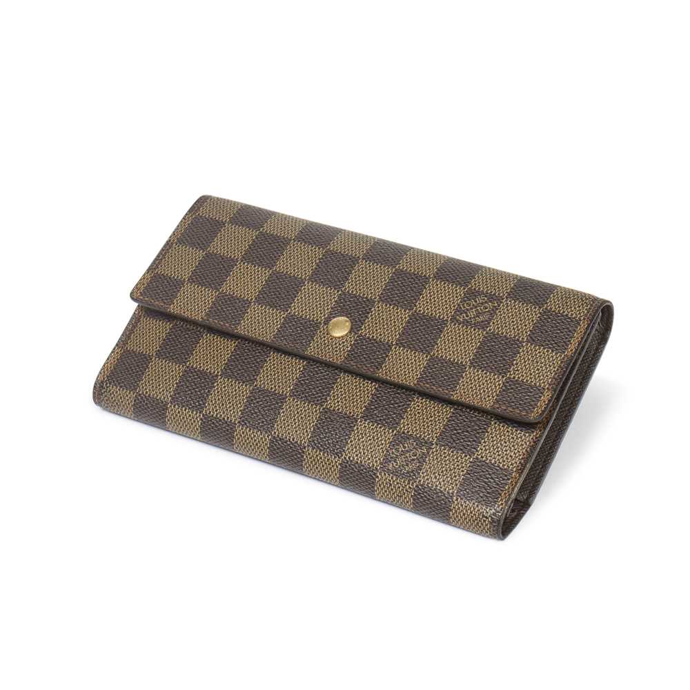 louis vuitton damier ebene international wallet