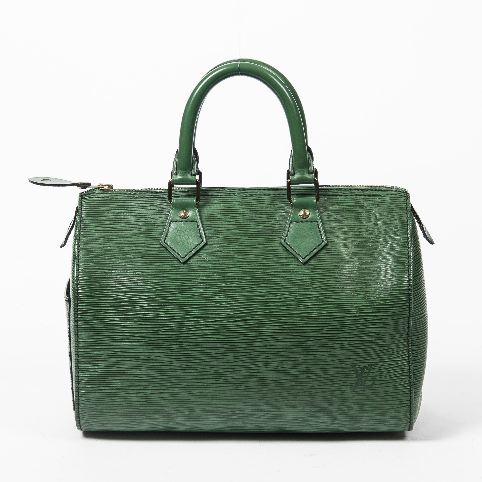 Louis Vuitton Green Epi Leather Speedy 25 Auction