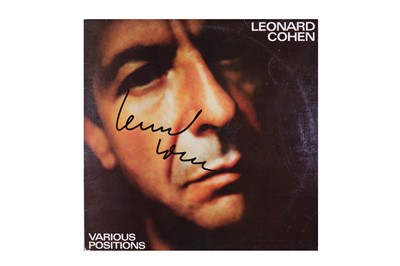 Lot 1606 - Cohen (Leonard)