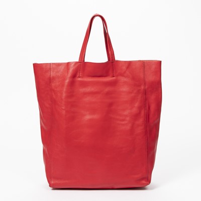 Lot 13 - Celine Red Shopping Tote