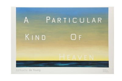 Lot 538 - ED RUSCHA (AMERICAN B.1937)