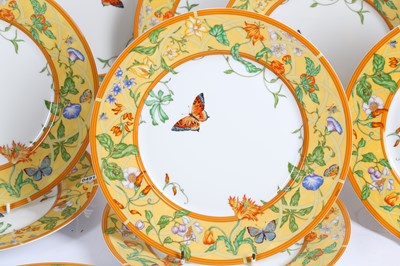 Lot 143 - A SET OF SIXTEEN HERMES LA SIESTA HERMES PLATES
