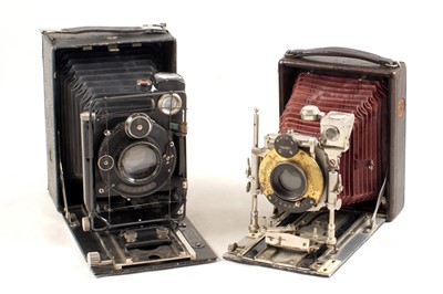 Lot 152 - Zeiss Maximar 207 & Other Folding Plate Cameras.