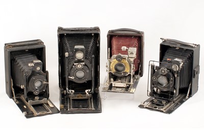 Lot 152 - Zeiss Maximar 207 & Other Folding Plate Cameras.