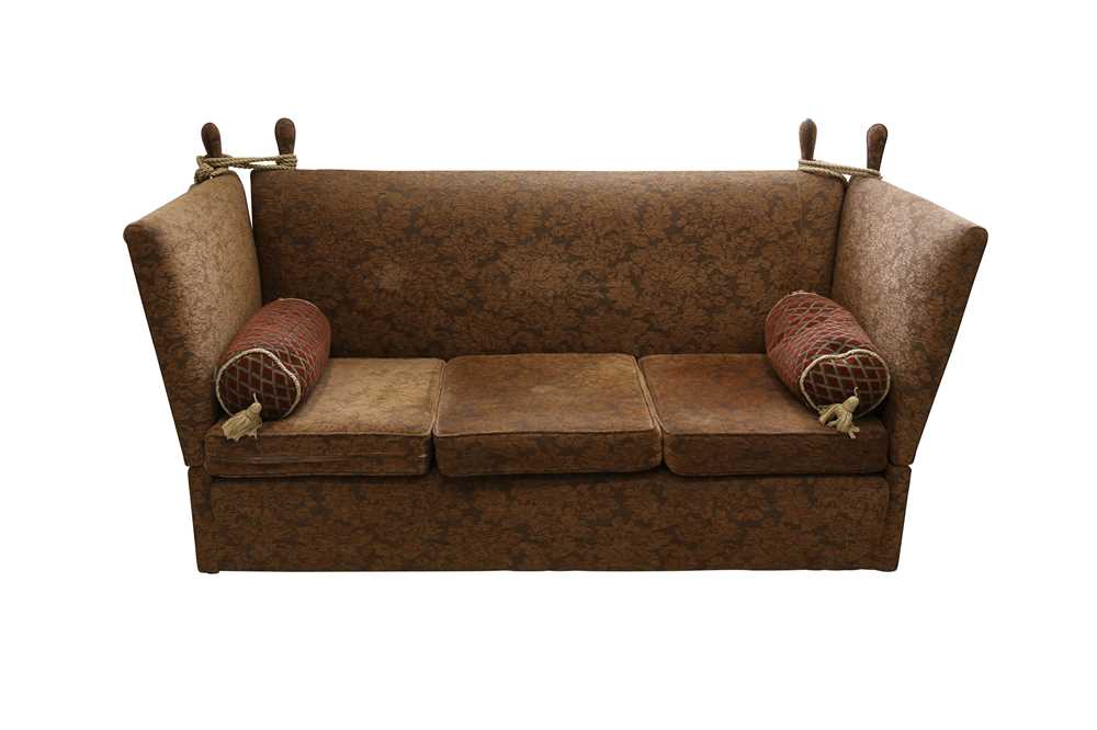 Lot 278 - A KNOWLE SOFA, 20TH CENTURY