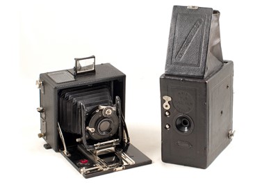 Lot 155 - Folmer & Schwing Focal Plane Auto Graflex Body & Other Cameras.