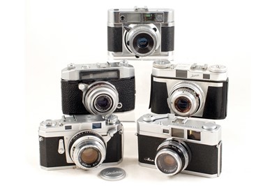 Lot 116 - Konica III & Other 35mm Rangefinder Cameras.
