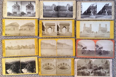 Lot 406 - Stereo cards, various interest c.1860s-1890s