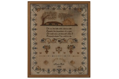 Lot 287 - A COLLECTION OF VARIOUS NEEDLEWORK SAMPLERS