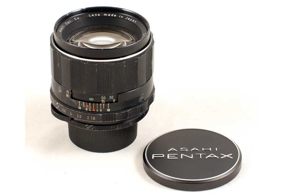 Lot 9 - Ex-W.D. Asahi Optical 85mm f1.9 Super Takumar Lens, For SPARES or REPAIR.