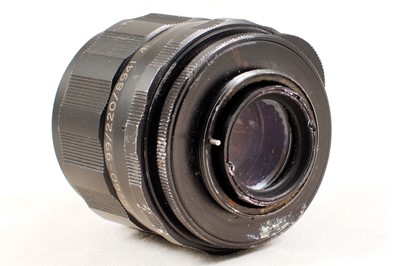 Lot 9 - Ex-W.D. Asahi Optical 85mm f1.9 Super Takumar Lens, For SPARES or REPAIR.