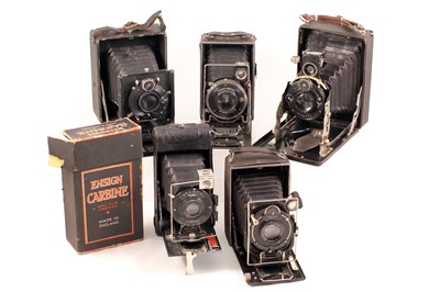 Lot 151 - Rare Prince & Other Folding Plate Cameras.
