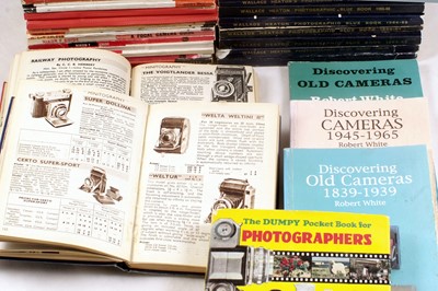 Lot 203 - Focal Camera Guides, Wallace Heaton Photographic Blue Books and other guides, c.1938-1995