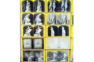 Lot 413 - Stereocards, UK Architecture and Sculpture interest, c.1860s