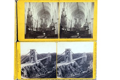 Lot 413 - Stereocards, UK Architecture and Sculpture interest, c.1860s