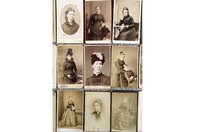 Lot 332 - Cartes de Visites, Women Portraits, c.1850-1880.