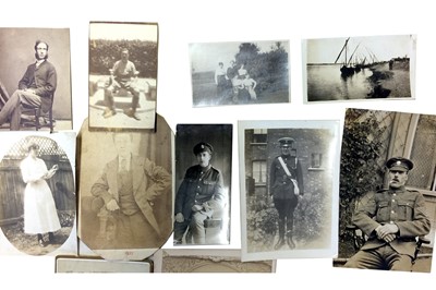 Lot 22 - Cartes de Visites, and Postcards, c.1877-1916